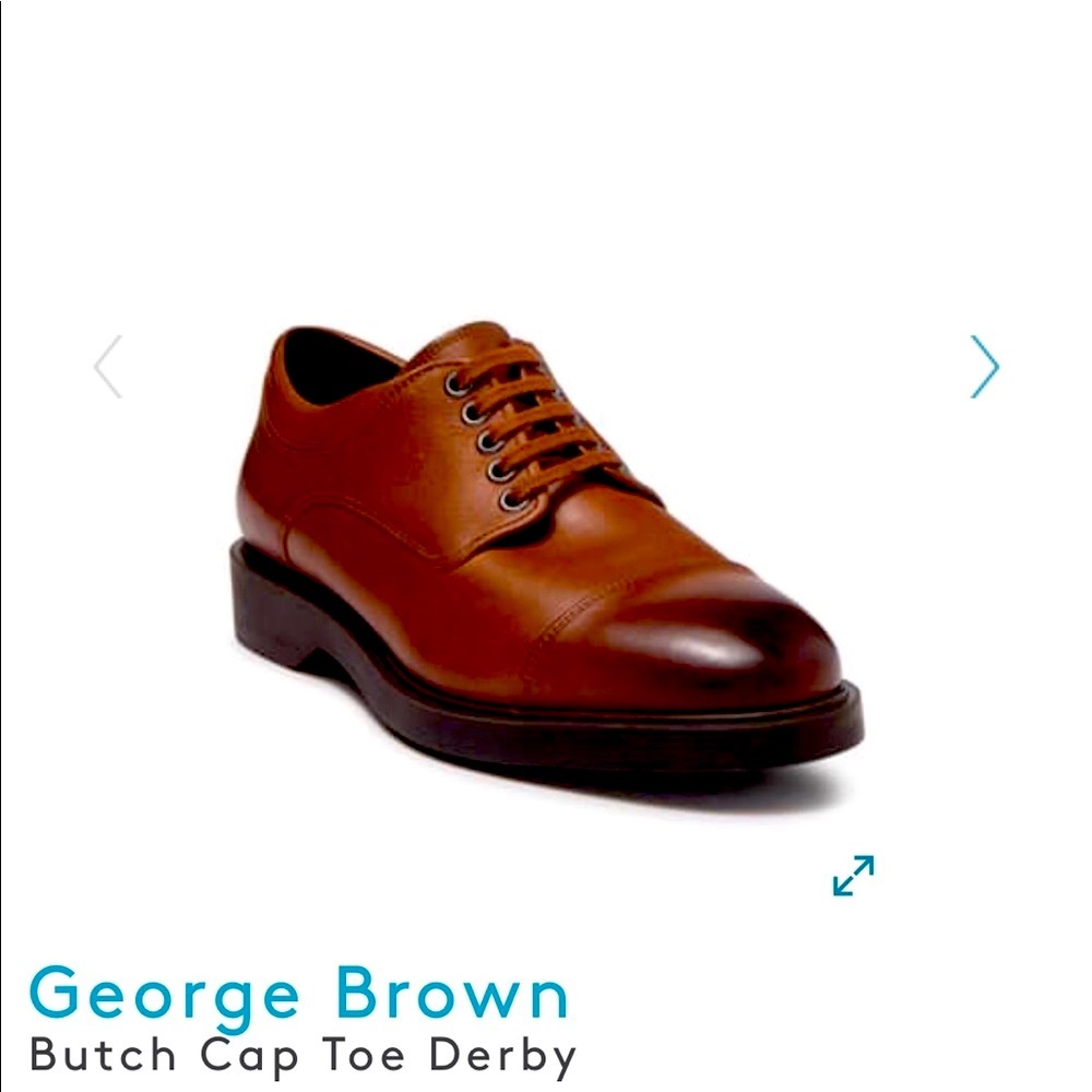 George Brown
Butch Cap Toe Derby